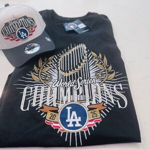 New Era Black and Gray World Series Champions Set